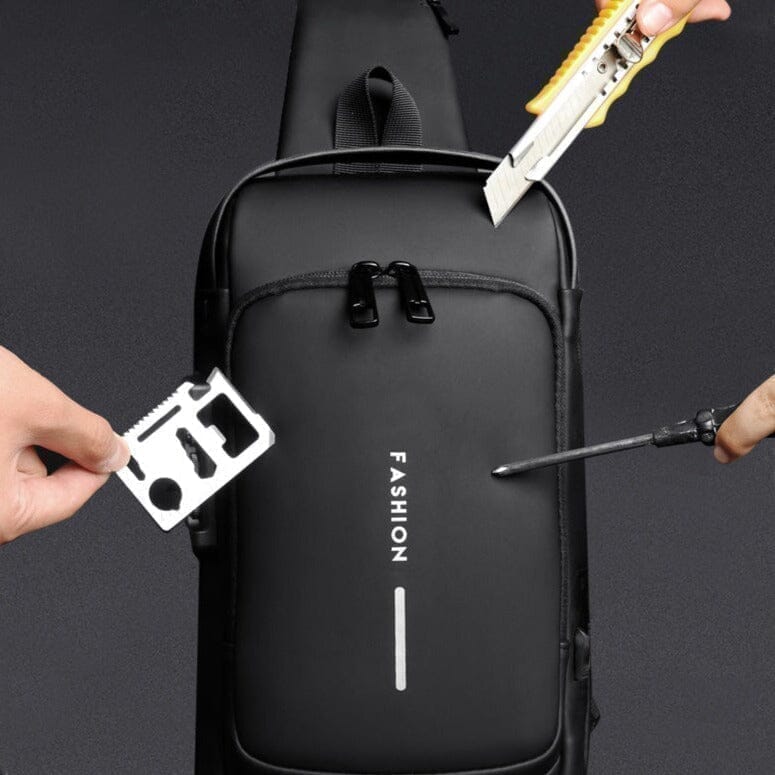 Slim Bag™ - Mochila Anti-Furto com Senha USB